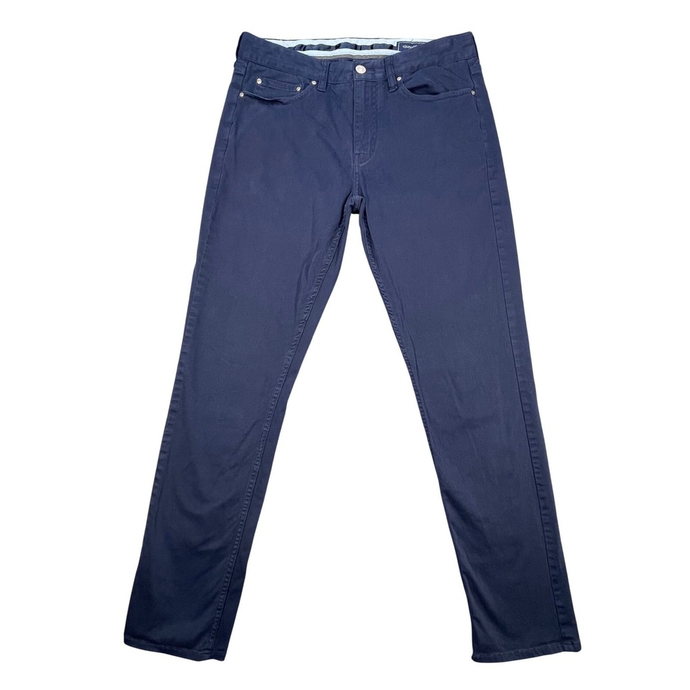 Vineyard Vines Navy Blue 5-Pocket Straight Leg Pants Mens 32x32